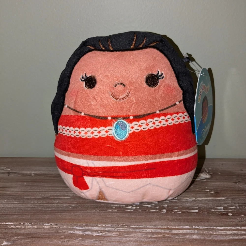 NWT 7” Disney’s "Moana" Kellytoy Squishmallow